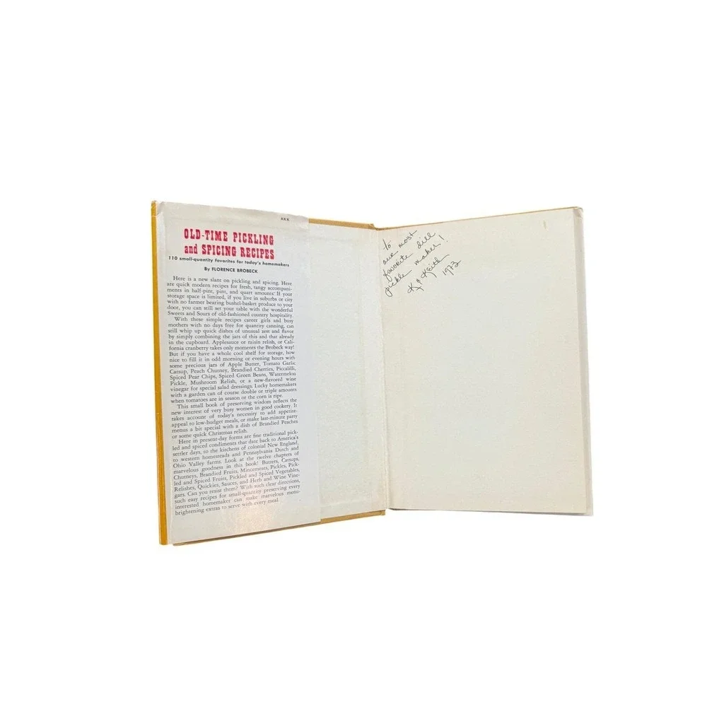 Gramercy Publishing Old-Time Pickling and Spicing Recipes Book Adult